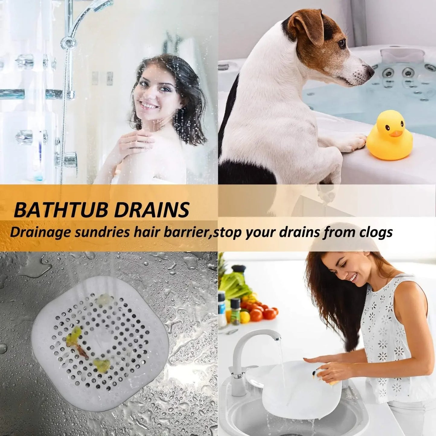 Shower Drain Hair Catcher